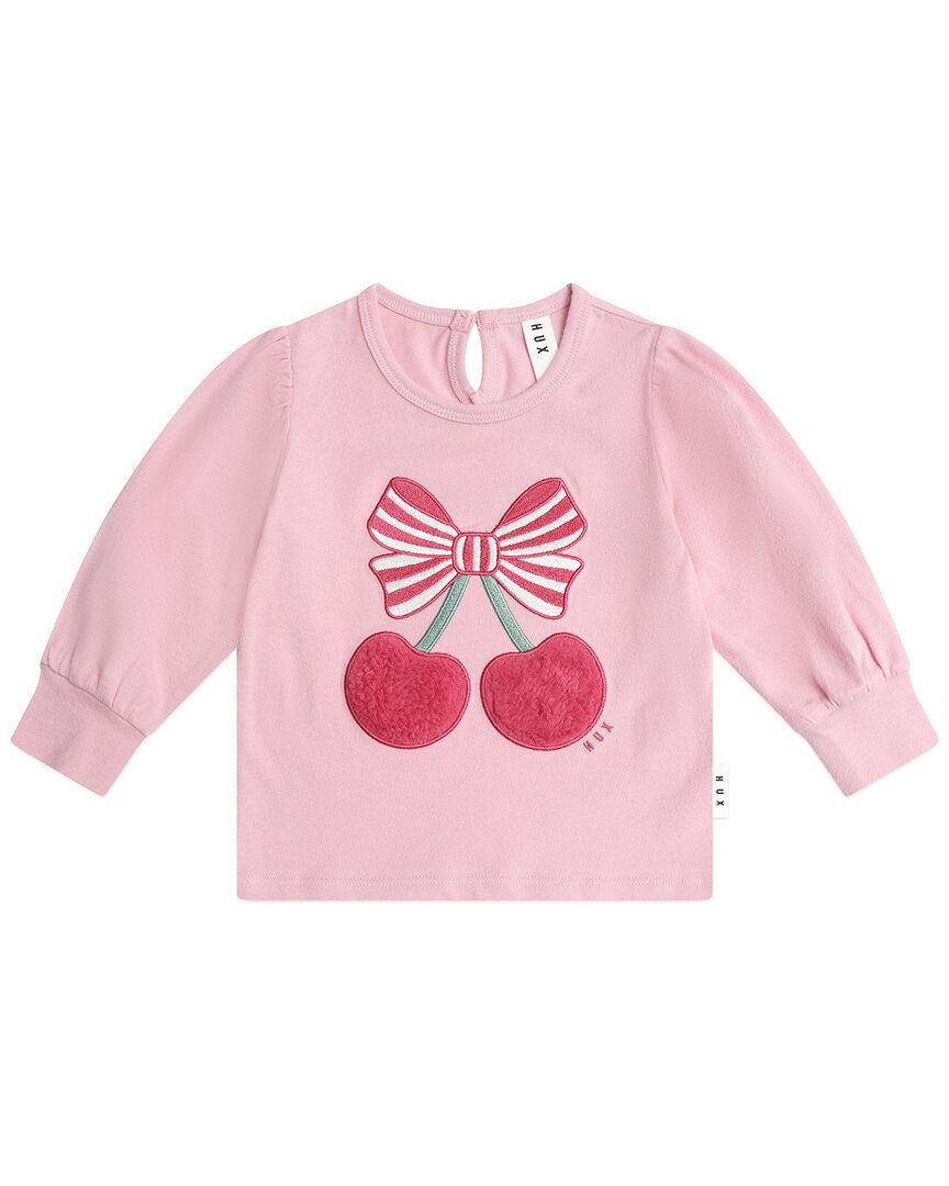 Huxbaby Huxbaby Cherry Pie Puff Sleeve Top