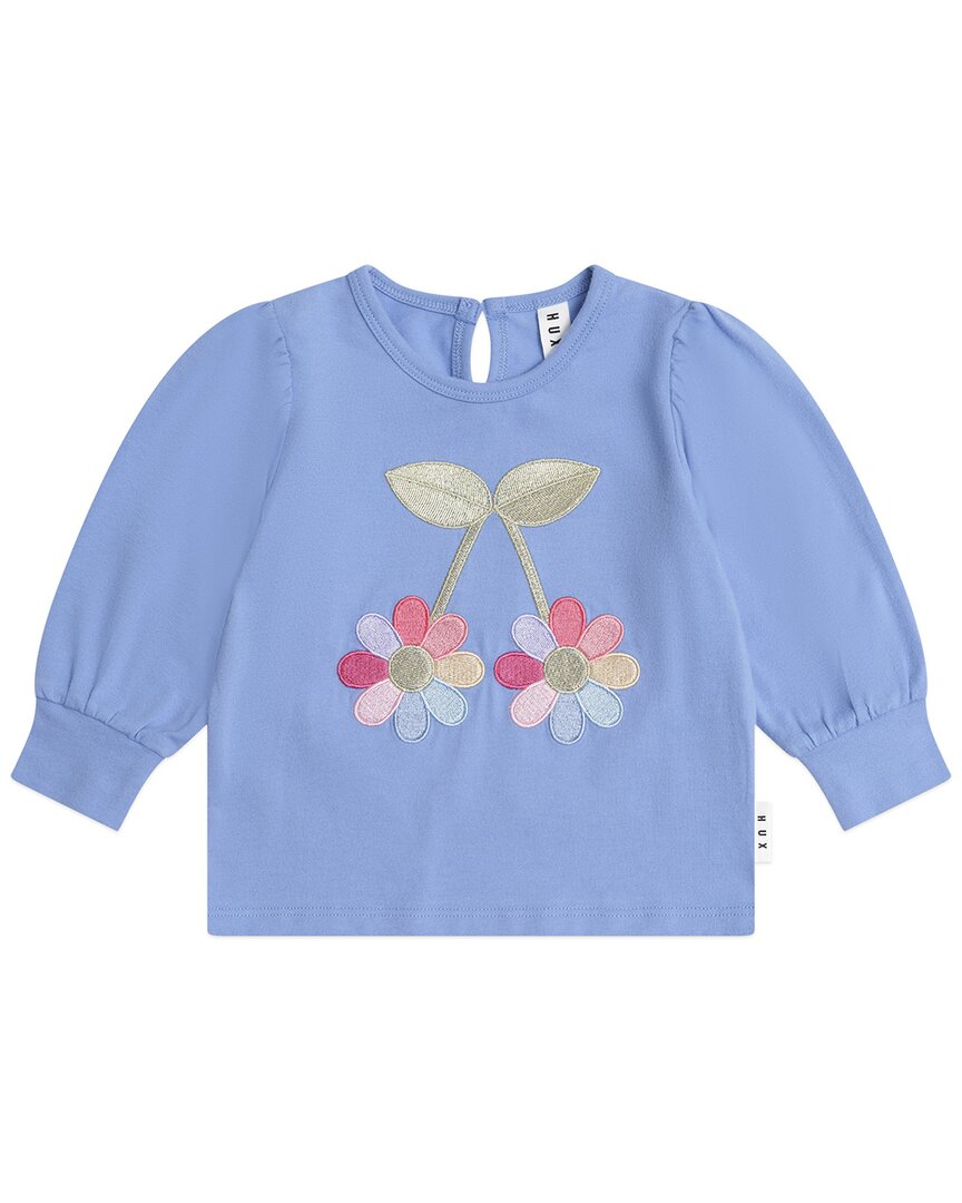 Huxbaby Huxbaby Flower Power Puff Sleeve Top