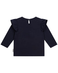 Huxbaby Huxbaby Cherry Heart Frill Top