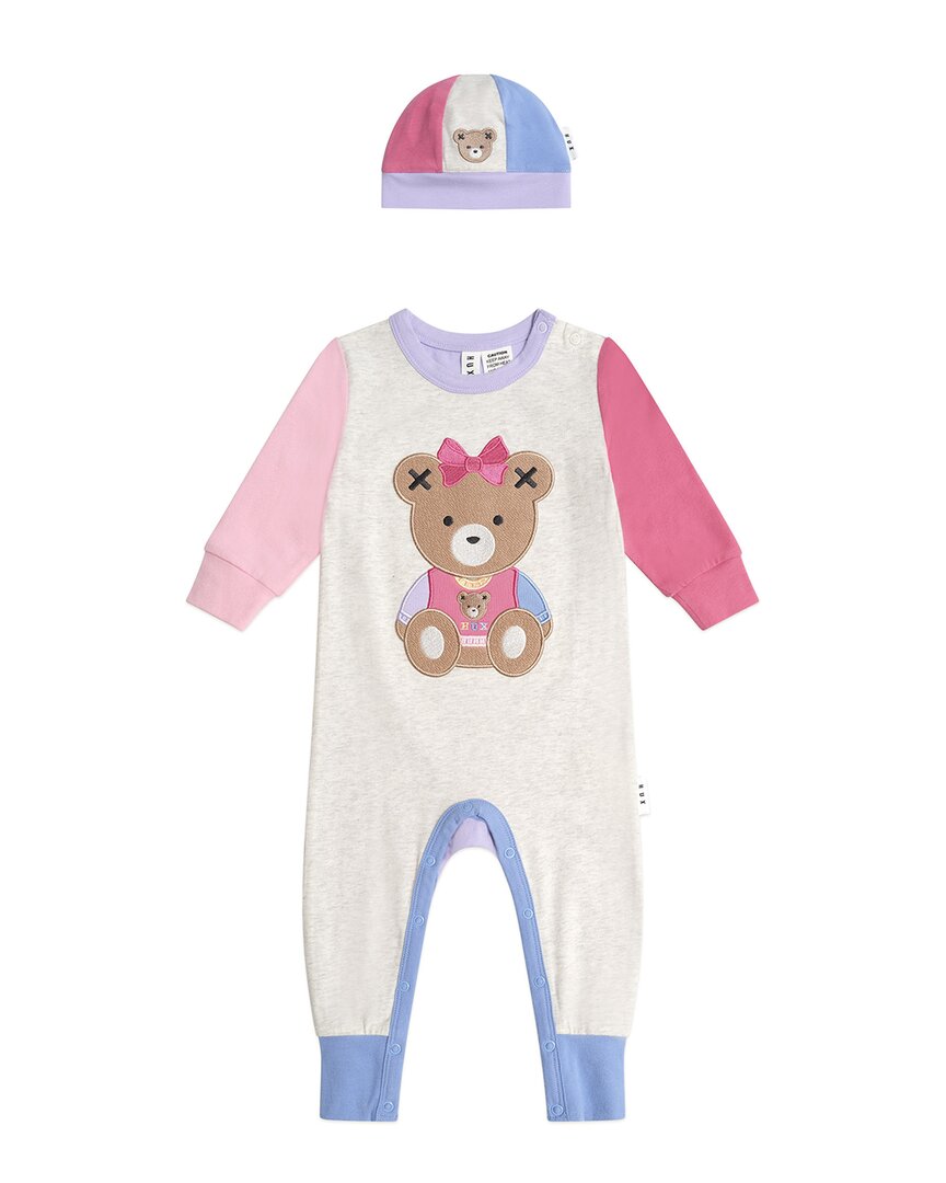 Huxbaby Huxbaby 2Pc Huxette Romper & Hat Set