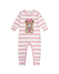 Huxbaby Huxbaby Strawberry Stripe Romper