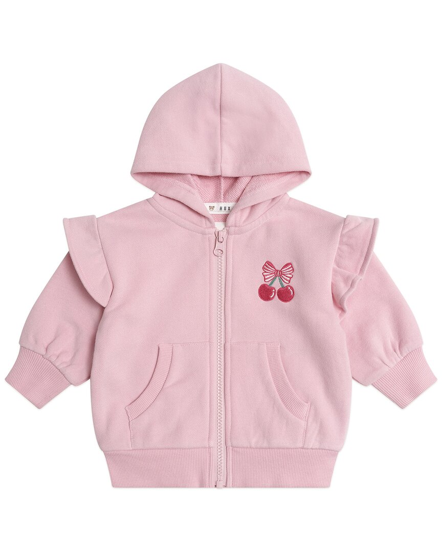 Huxbaby Huxbaby Zip Up Frill Hoodie
