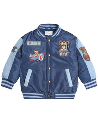 Huxbaby Huxbaby Aviator Varsity Bomber Jacket