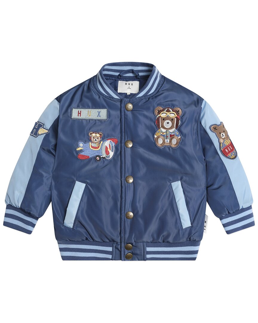 Huxbaby Huxbaby Aviator Varsity Bomber Jacket