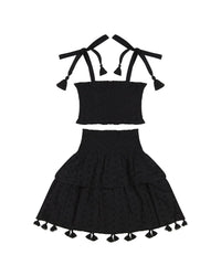 Mer St. Barth Mer St. Barth 2Pc Noelle Skirt & Top Set