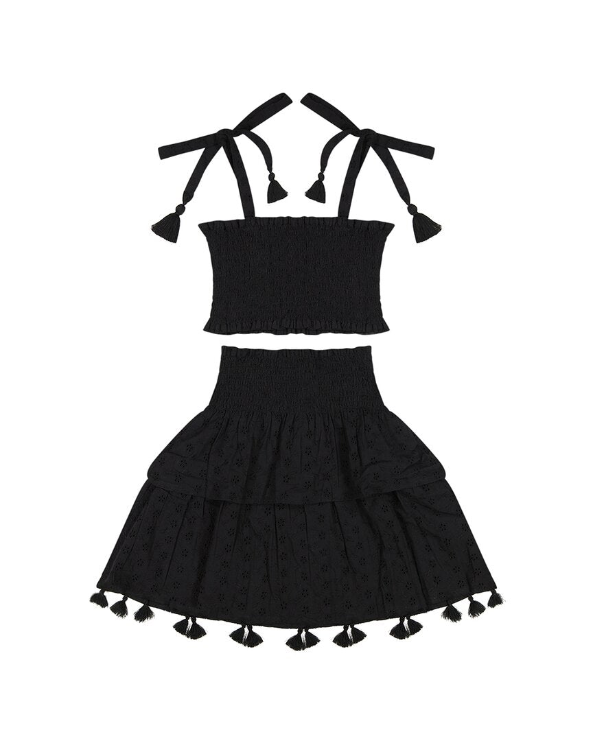 Mer St. Barth Mer St. Barth 2Pc Noelle Skirt & Top Set