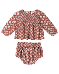 Rylee & Cru Rylee & Cru Sophia Top & Bloomer Set