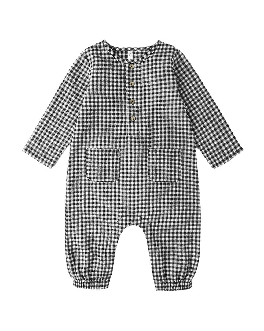 Rylee & Cru Rylee & Cru Long Sleeve Woven Jumpsuit