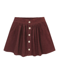 Rylee & Cru Rylee & Cru Button Front Mini Skirt
