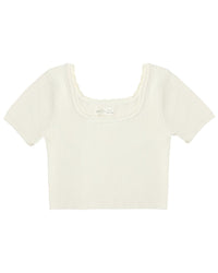 Rylee & Cru Rylee & Cru Scallop Tee