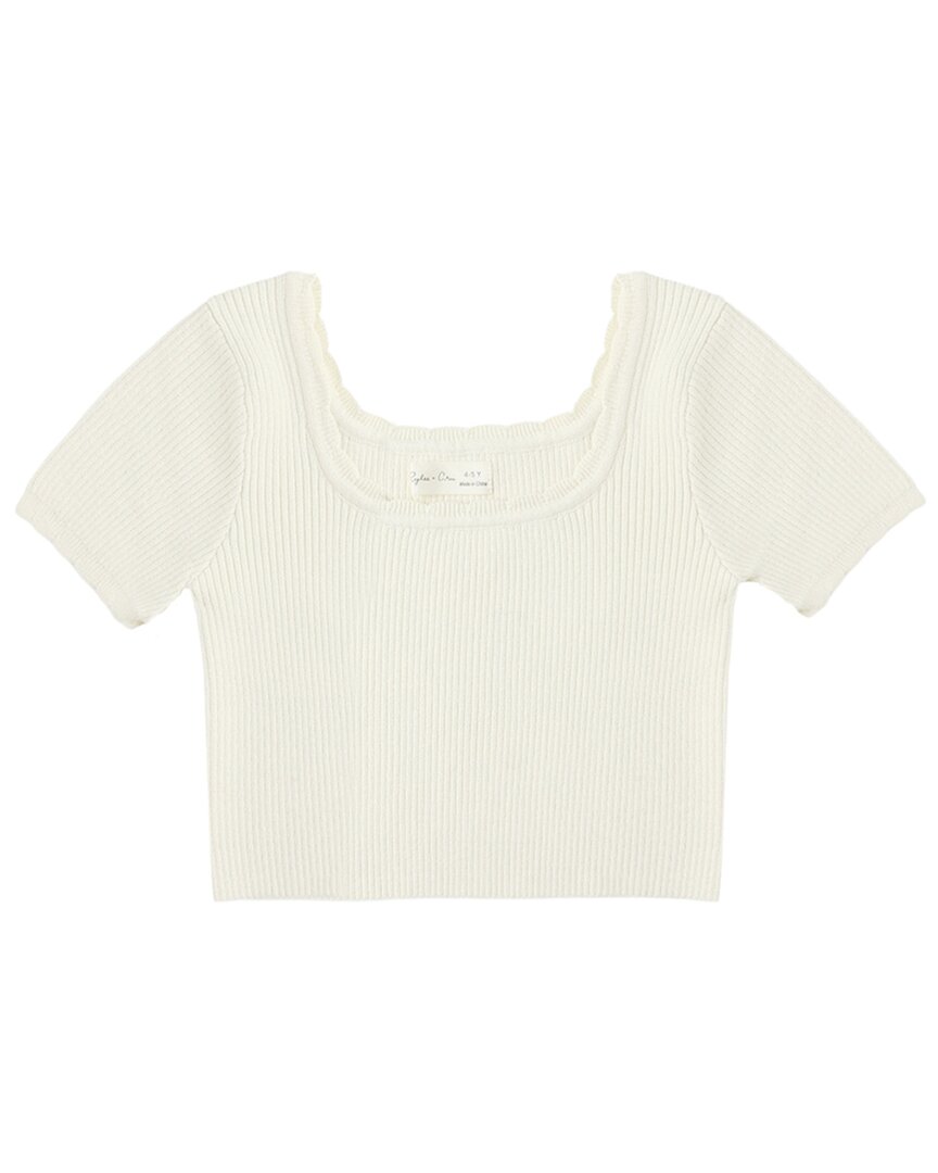 Rylee & Cru Rylee & Cru Scallop Tee
