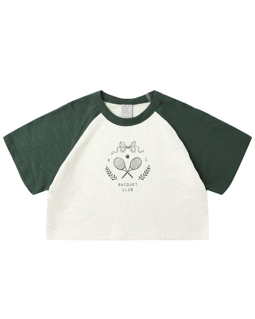 Rylee & Cru Rylee & Cru Raglan Crop Tee