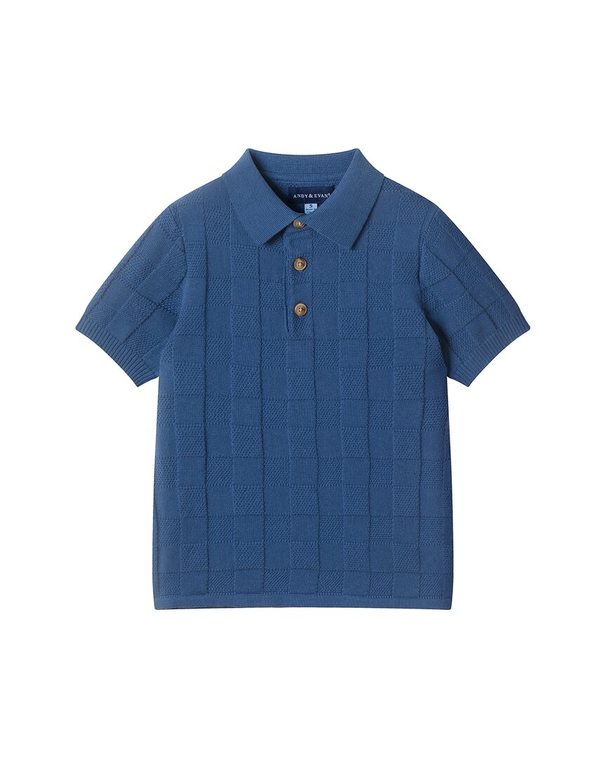 Andy & Evan Andy & Evan Knit Polo Shirt