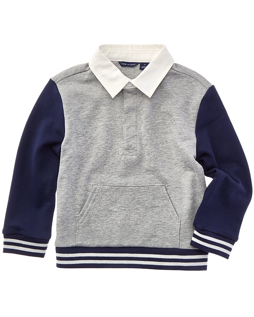 Janie and Jack Janie And Jack The Rugby Sweatshirt