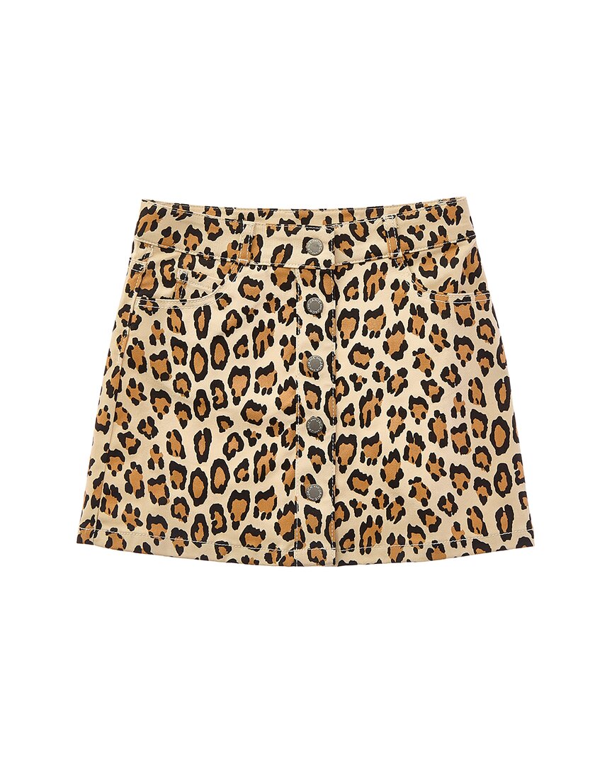 Janie and Jack Janie And Jack Leopard Button Skirt