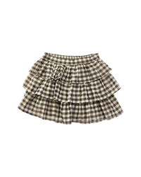 Janie and Jack Janie And Jack Gingham Shimmer Tiered Skirt