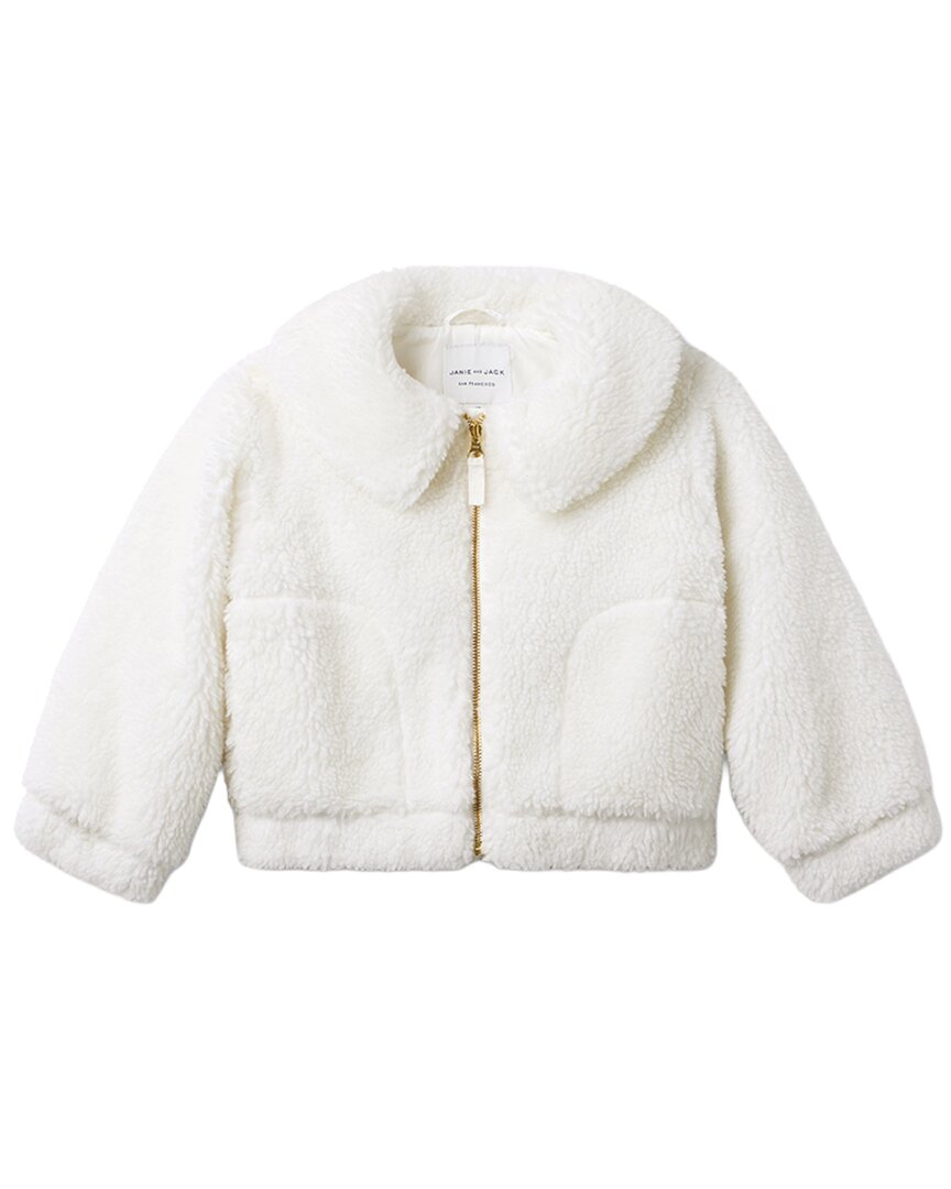 Janie and Jack Janie And Jack The Collared Sherpa Jacket