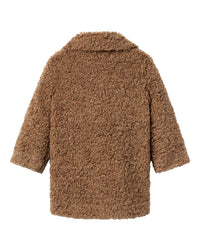 Janie and Jack Janie And Jack The Sherpa Teddy Wool-Blend Coat