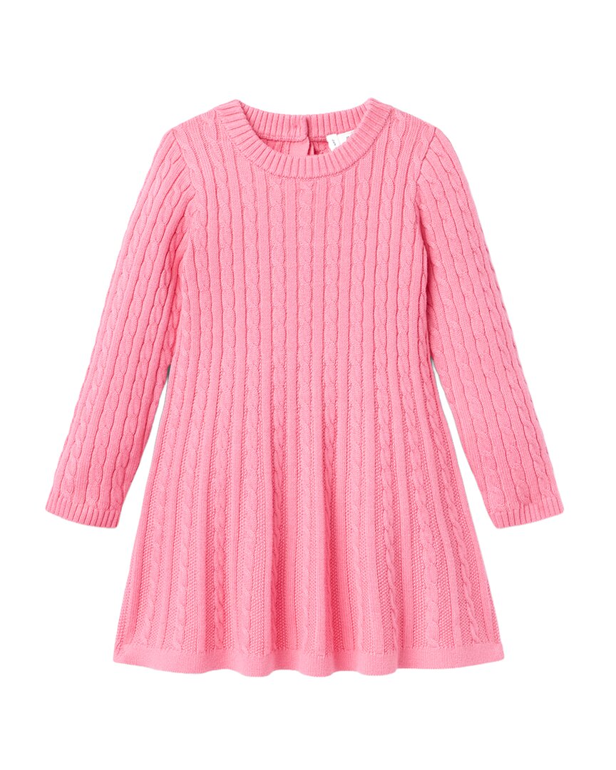 Janie and Jack Janie And Jack Cable Knit Sweater Dress