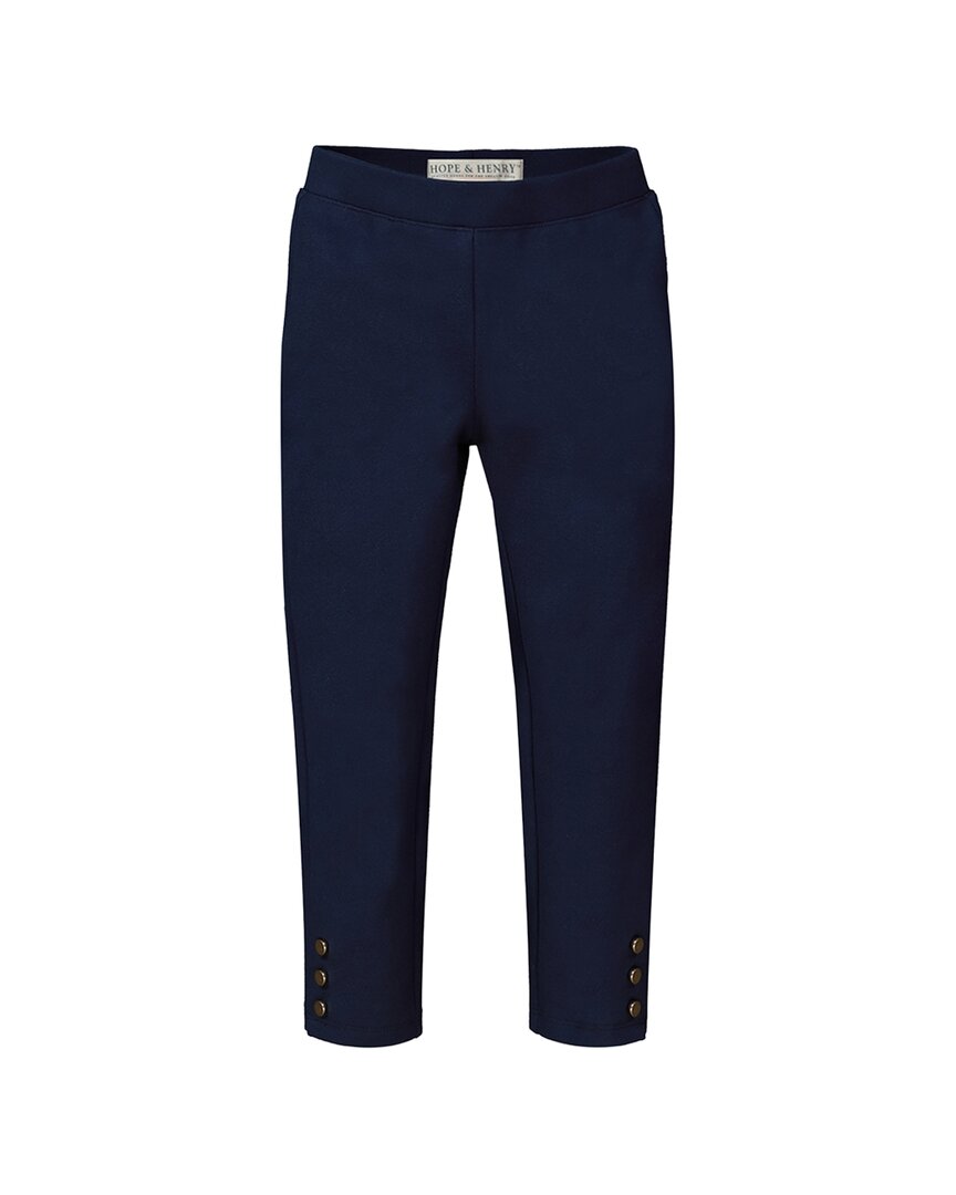 HOPE & HENRY Hope & Henry Button Cuff Ponte Pant