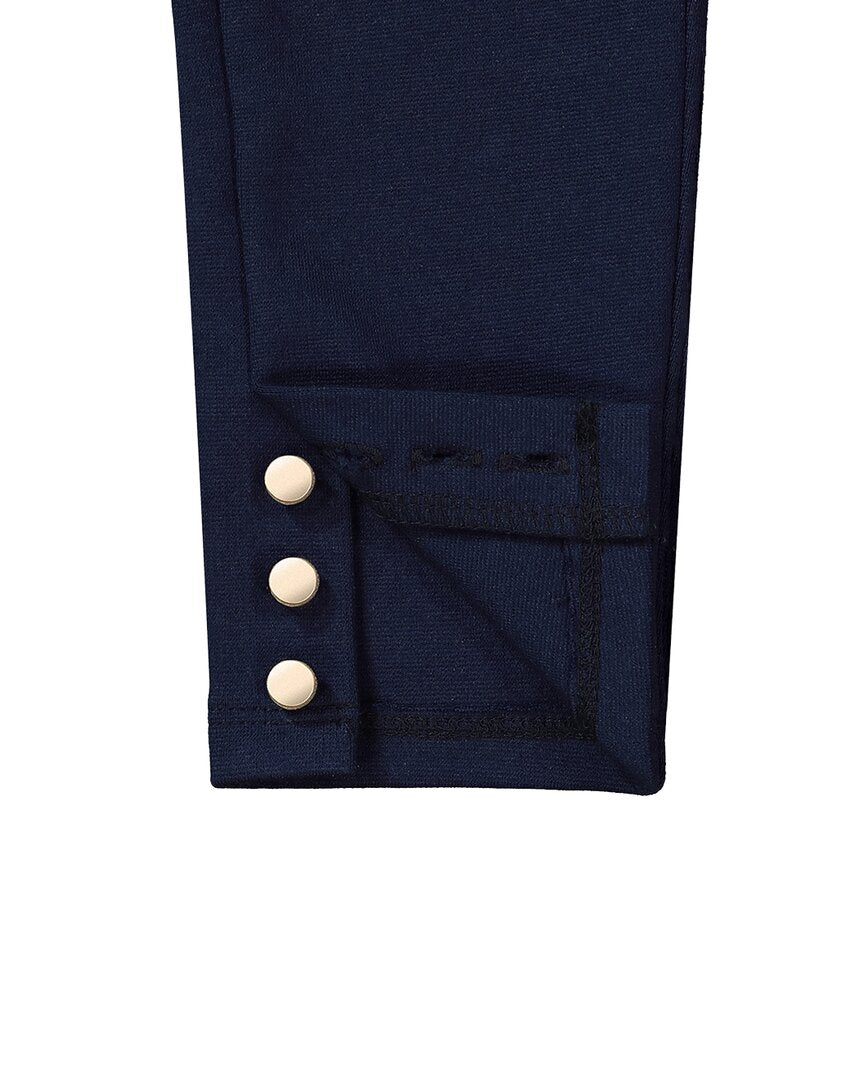 HOPE & HENRY Hope & Henry Button Cuff Ponte Pant