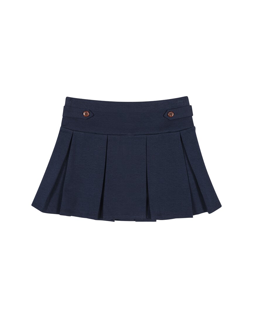 HOPE & HENRY Hope & Henry Ponte Pleated Skort