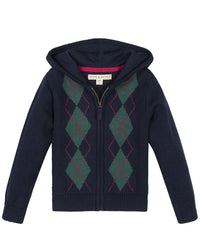 HOPE & HENRY Hope & Henry Organic Full Zip Hoodie Sweater