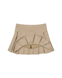 HOPE & HENRY Hope & Henry Ponte Pleated Skort