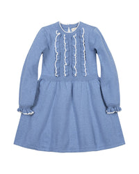 HOPE & HENRY Hope & Henry Organic Ruffle Bodice Sweater