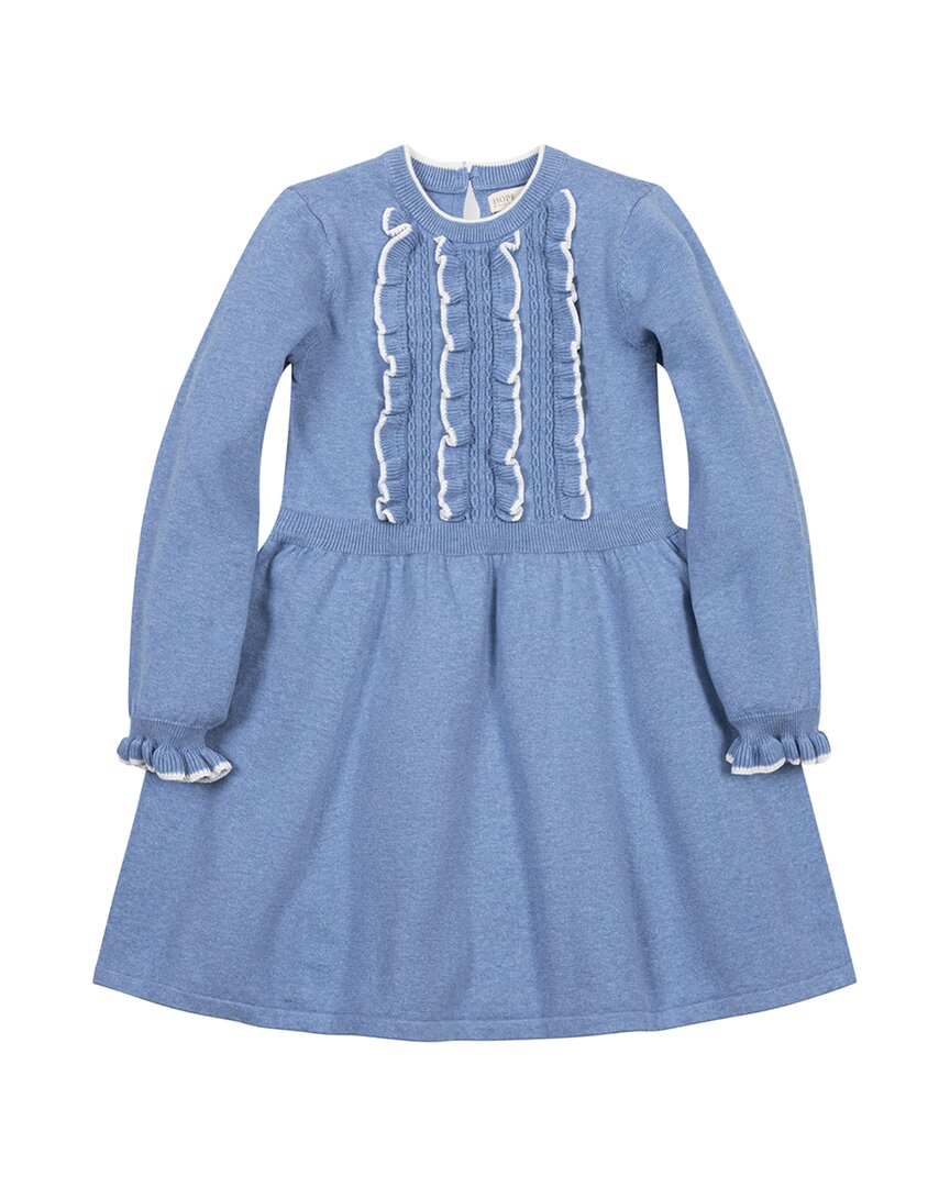 HOPE & HENRY Hope & Henry Organic Ruffle Bodice Sweater
