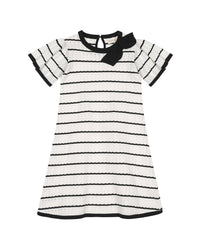 HOPE & HENRY Hope & Henry Organic Bow Detail Pointelle Sweater