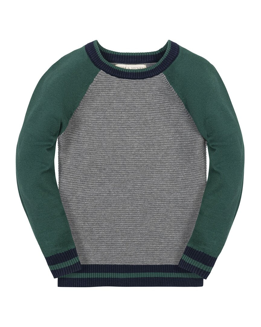 HOPE & HENRY Hope & Henry Organic Raglan Sweater