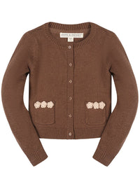 HOPE & HENRY Hope & Henry Organic Rosette Pocket Cardigan