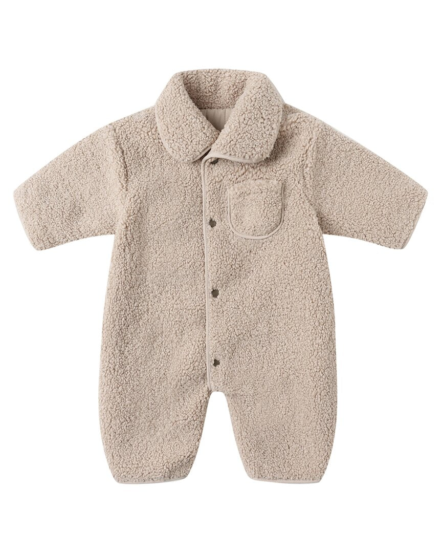 Quincy Mae Quincy Mae Shearling Jumpsuit