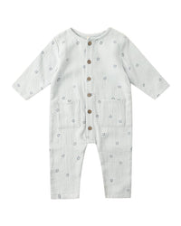 Quincy Mae Quincy Mae Pocketed Woven Jumpsuit