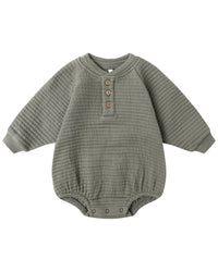 Quincy Mae Quincy Mae Henley Bubble Romper