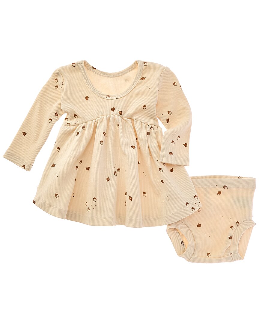Quincy Mae Quincy Mae Ribbed Long Sleeve Dress