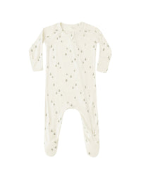 Quincy Mae Quincy Mae Bamboo Zip Footie