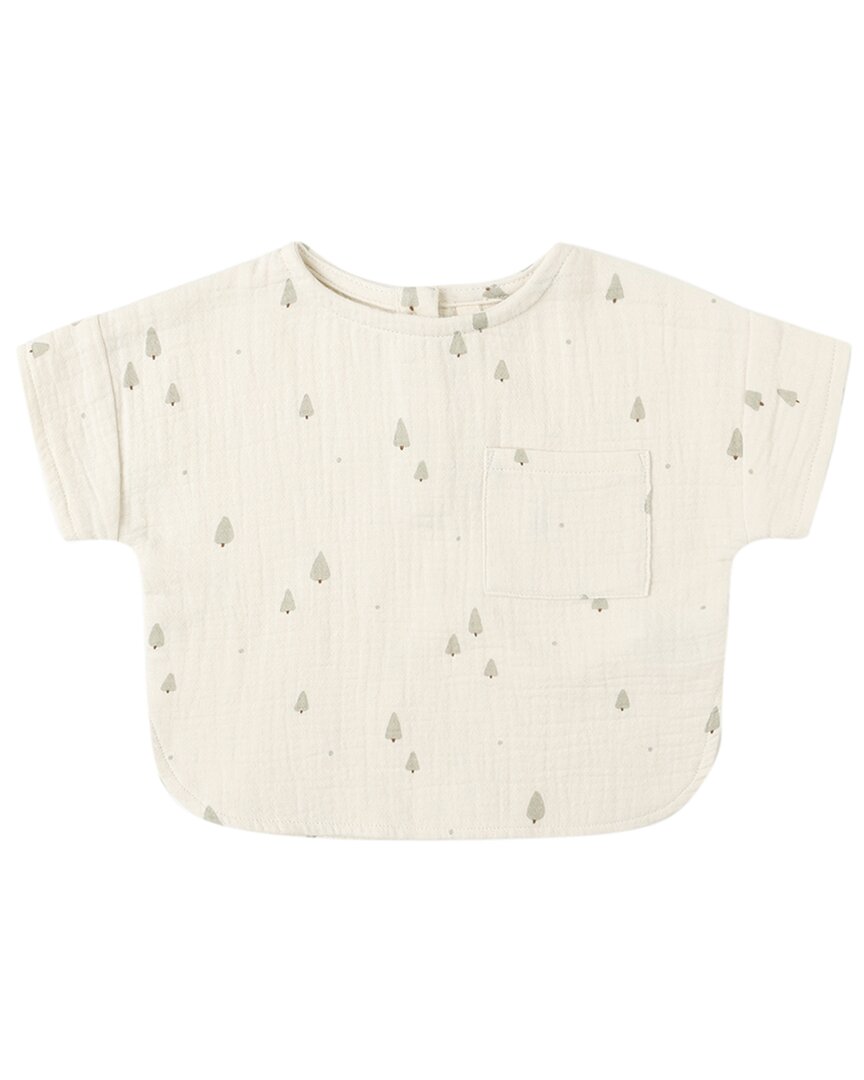 Quincy Mae Quincy Mae Woven Boxy Top