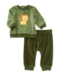 Little Me Little Me Lion Stripe Set
