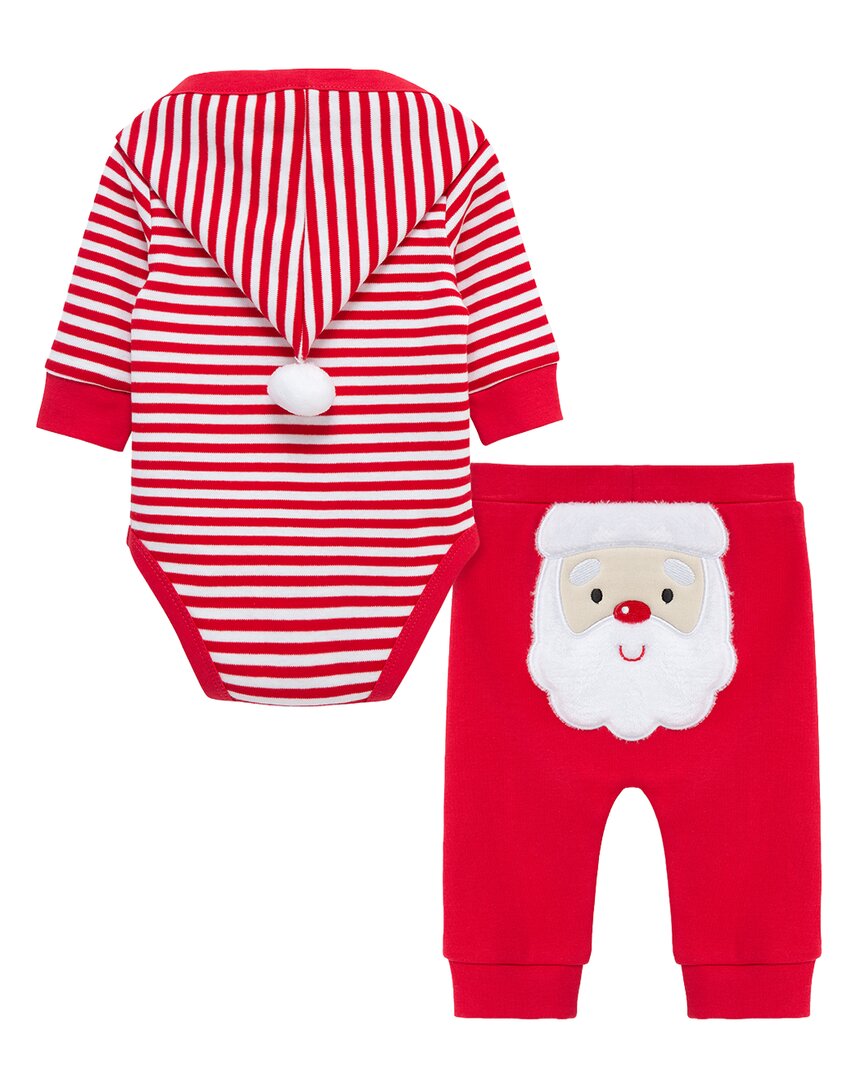 Little Me Santa Bodysuit Set