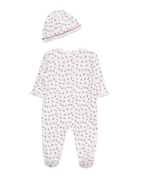 Little Me Candy Cane Footie