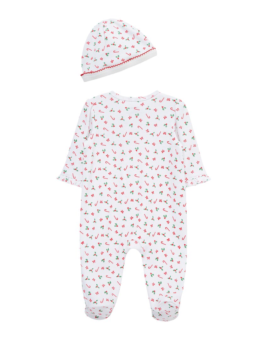 Little Me Candy Cane Footie