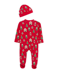 Little Me Little Me Gingerbread Footie