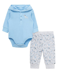 Little Me Puppy Bodysuit Set