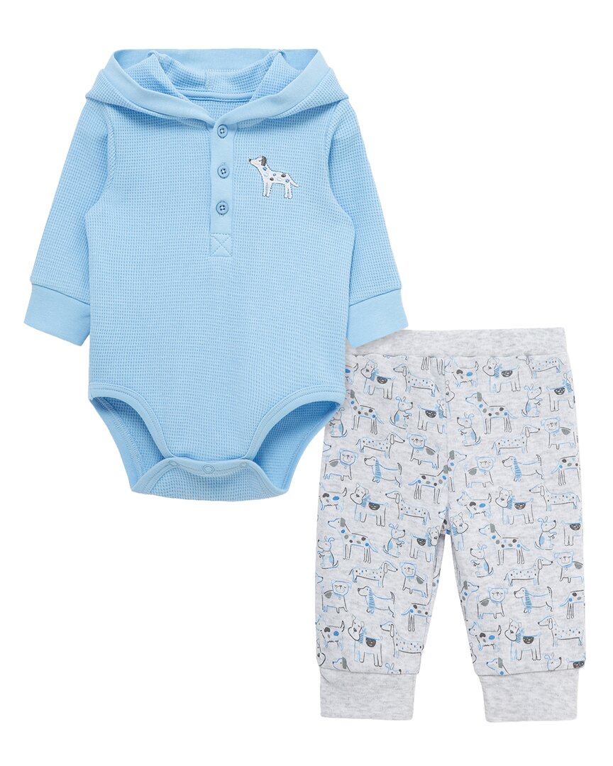 Little Me Puppy Bodysuit Set