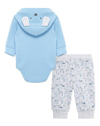 Little Me Puppy Bodysuit Set