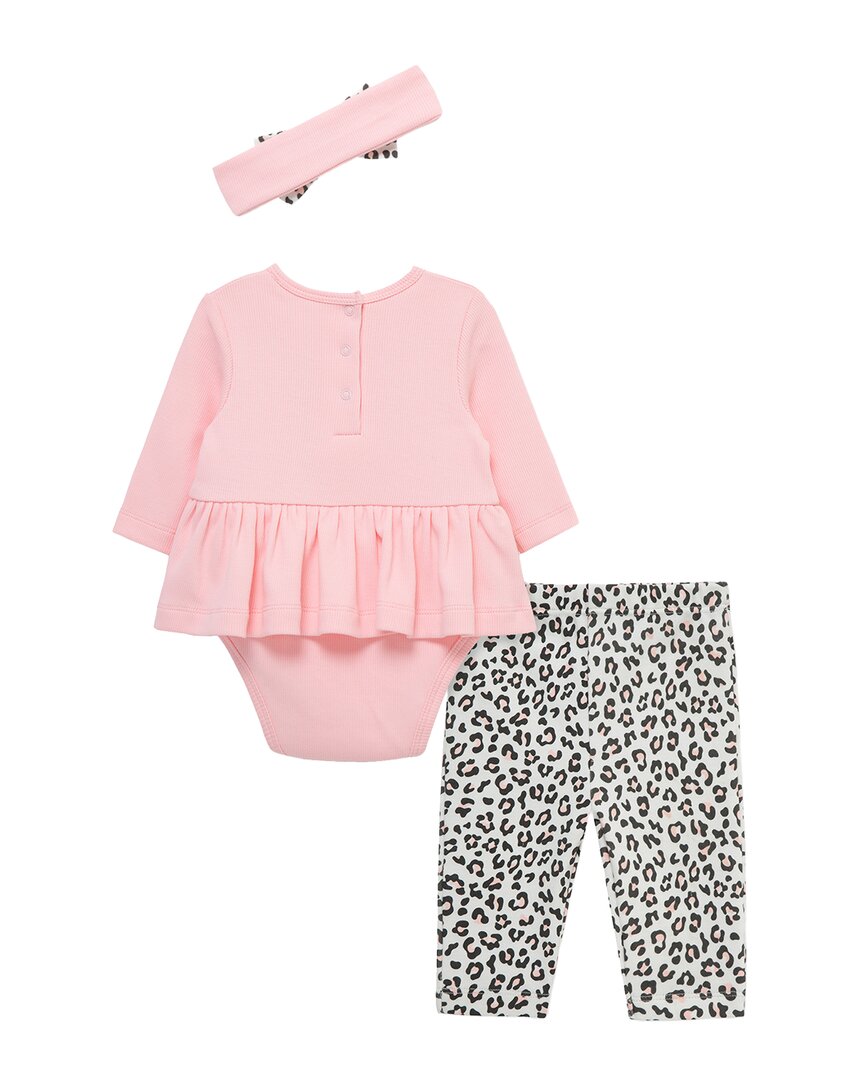 Little Me Little Me Leopard Bodysuit Set