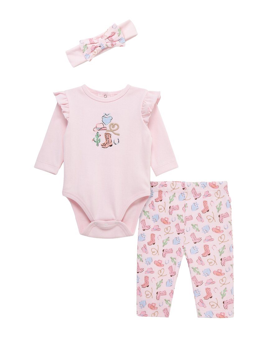 Little Me Western Bodysuit Set