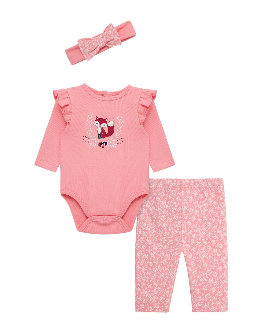 Little Me Little Me Sweet Fox Bodysuit Set